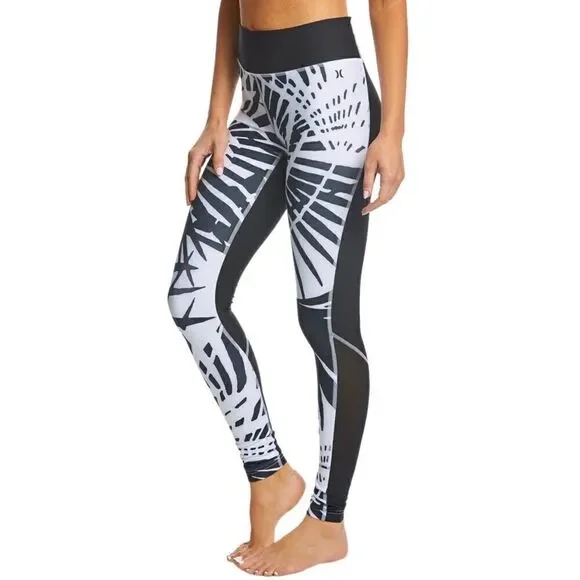 Hurley Surf Palmer Mesh Legging - Picture 1 of 7